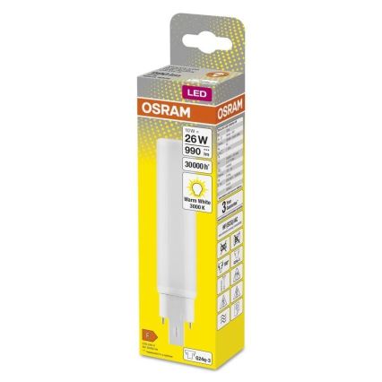 LED Żarówka G24q-3/10W/230V 3000K - Osram