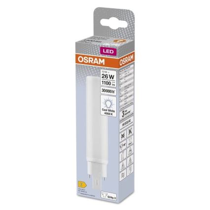 LED Żarówka G24q-3/10W/230V 4000K - Osram