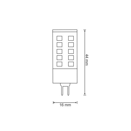 LED Żarówka G4/3W/12V 6500K
