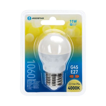 LED Żarówka G45 E27/11W/230V 4000K - Aigostar