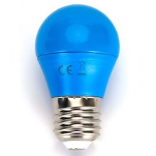 LED Żarówka G45 E27/4W/230V niebieska - Aigostar