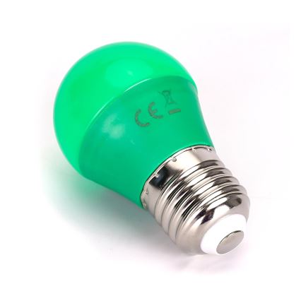 LED Żarówka G45 E27/4W/230V zielona- Aigostar