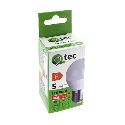 LED Żarówka G45 E27/5W/230V 4200K