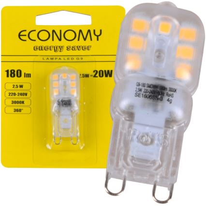 LED żarówka  G9/2,5W/230V 3000K