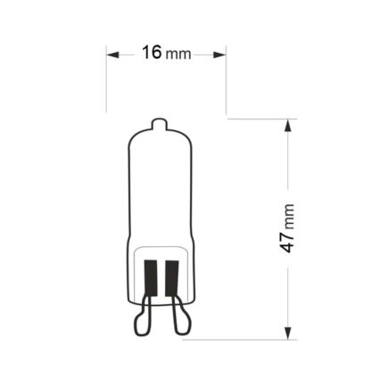 LED żarówka  G9/2,5W/230V 3000K