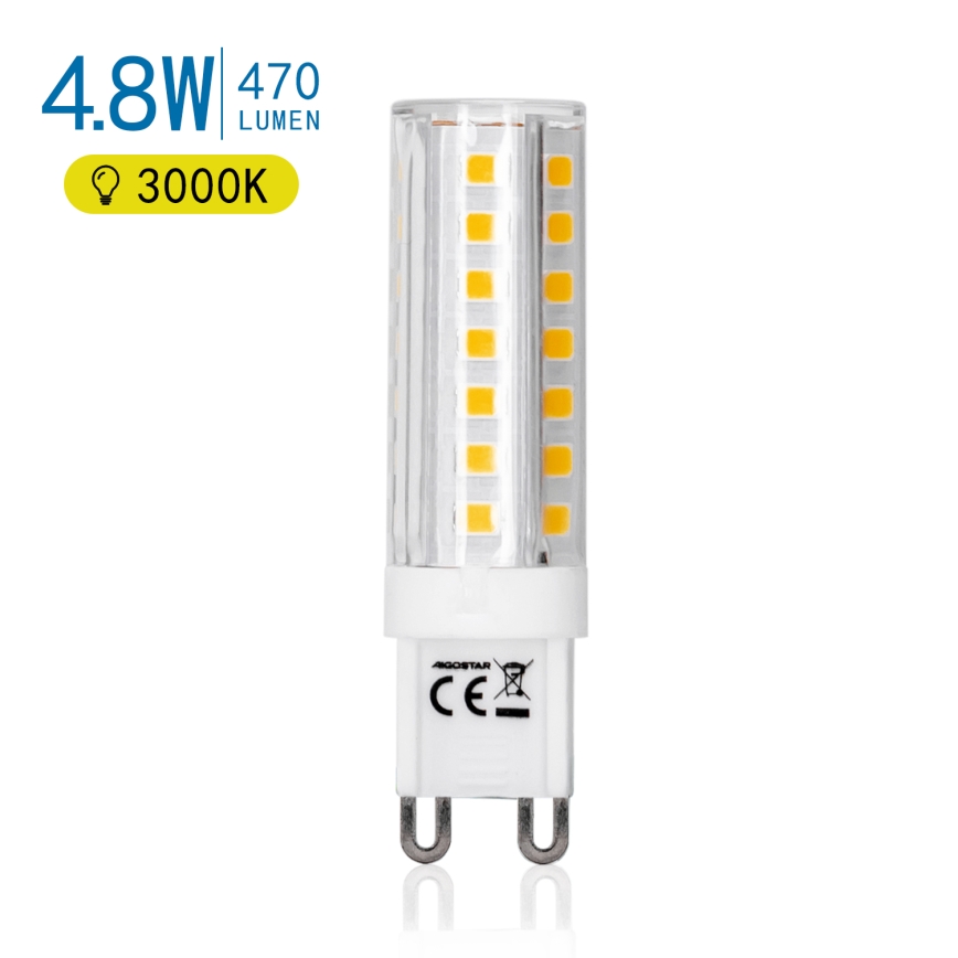 LED Żarówka G9/4,8W/230V 3000K - Aigostar