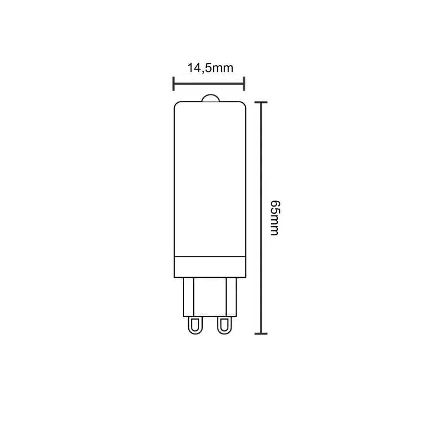 LED Żarówka G9/4W/230V 2800K