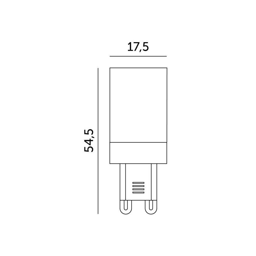 LED Żarówka G9/4W/230V 3000K
