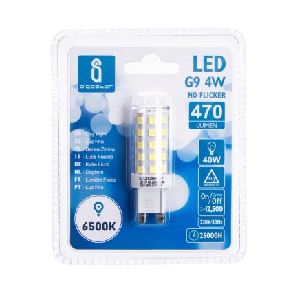 LED Żarówka G9/4W/230V 6500K - Aigostar