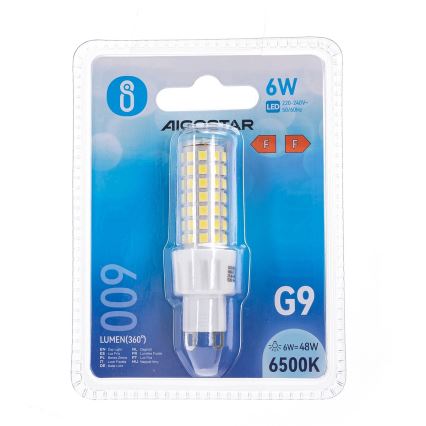 LED Żarówka G9/6W/230V 6500K - Aigostar