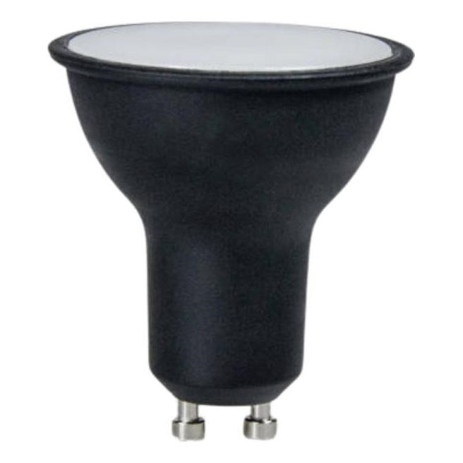 LED Żarówka GU10/6W/230V 4000K czarna