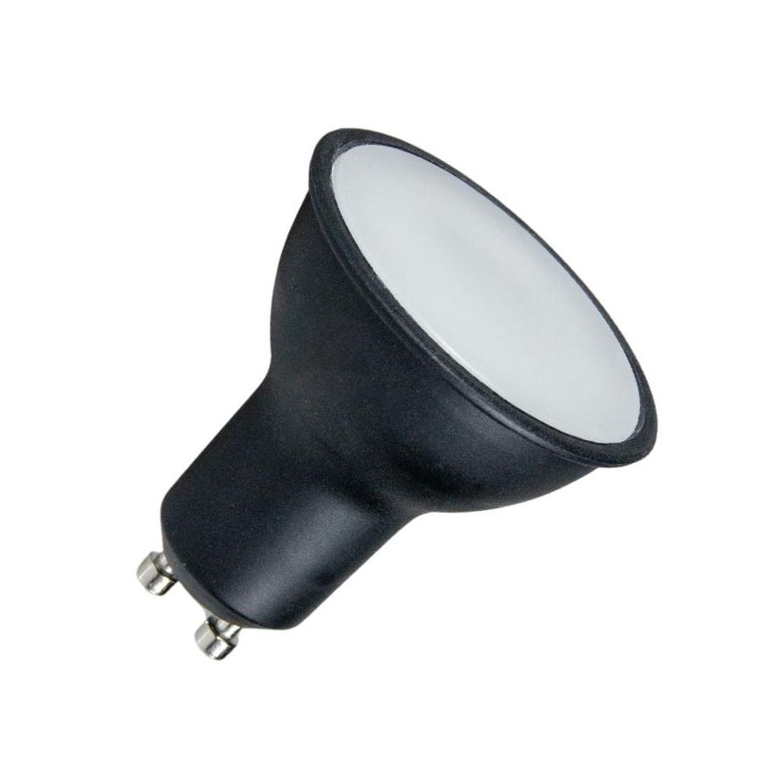 LED Żarówka GU10/6W/230V 4000K czarna