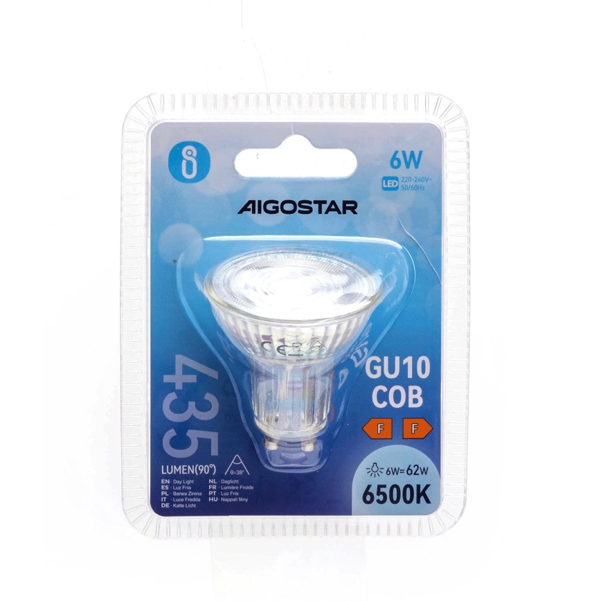 LED Żarówka GU10/6W/230V 6500K - Aigostar