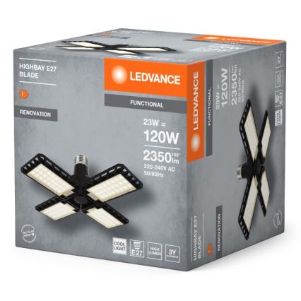 LED Żarówka HIGHBAY E27/23W/230V 4000K - Ledvance