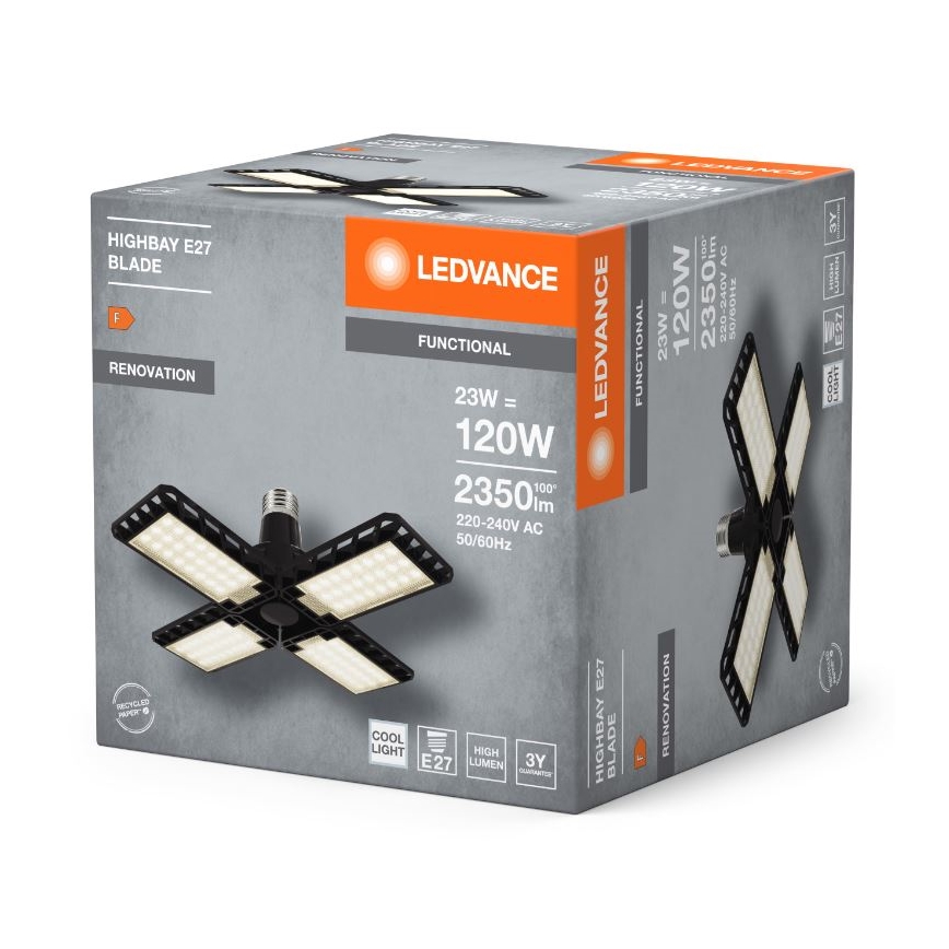 LED Żarówka HIGHBAY E27/23W/230V 4000K - Ledvance