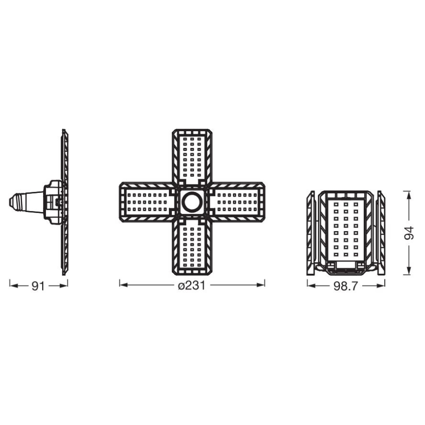 LED Żarówka HIGHBAY E27/23W/230V 4000K - Ledvance