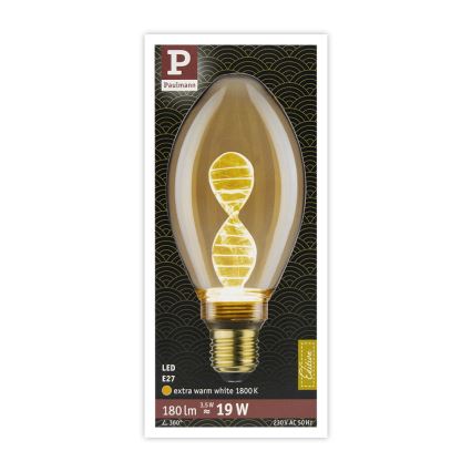 LED Żarówka INNER B75 E27/3,5W/230V 1800K - Paulmann 28884