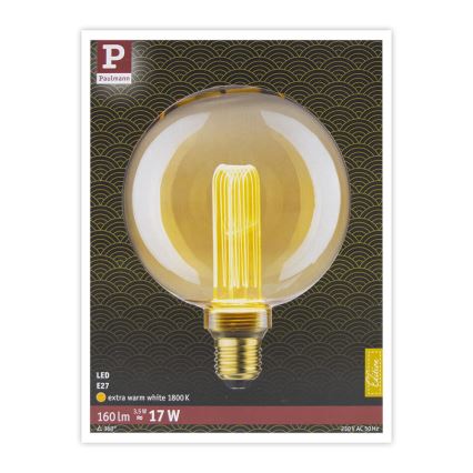 LED Żarówka INNER G125 E27/3,5W/230V 1800K - Paulmann 28875