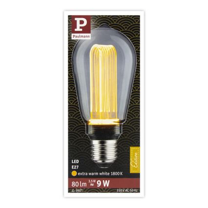 LED Żarówka INNER ST64 E27/3,5W/230V 1800K - Paulmann 28880