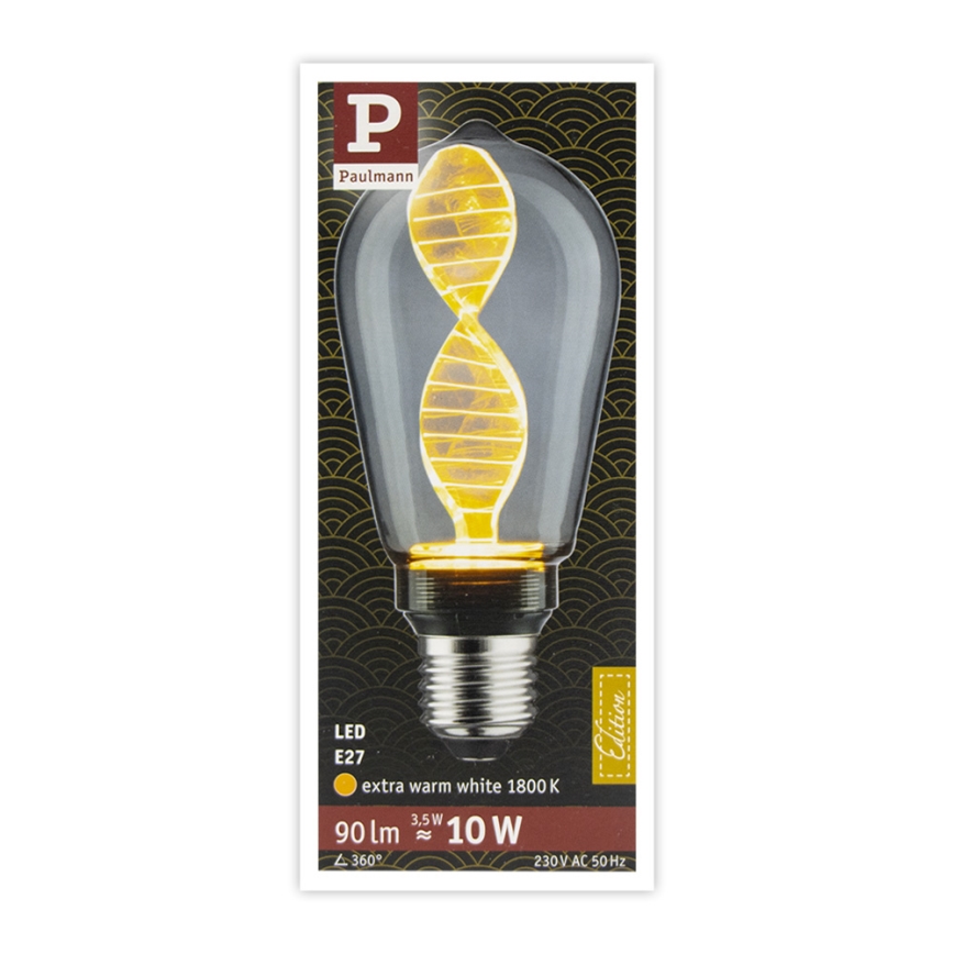 LED Żarówka INNER ST64 E27/3,5W/230V 1800K - Paulmann 28886