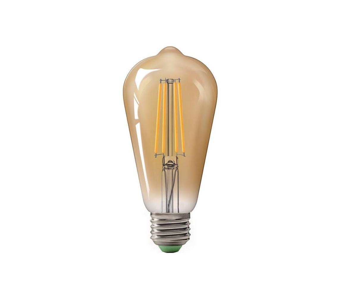 LED Żarówka LEDSTAR AMBER ST64 E27/10W/230V 2200K