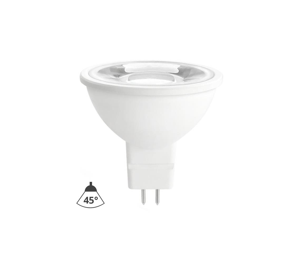 LED Żarówka MR16 GU5,3/4W/12V 4000K 45° biała