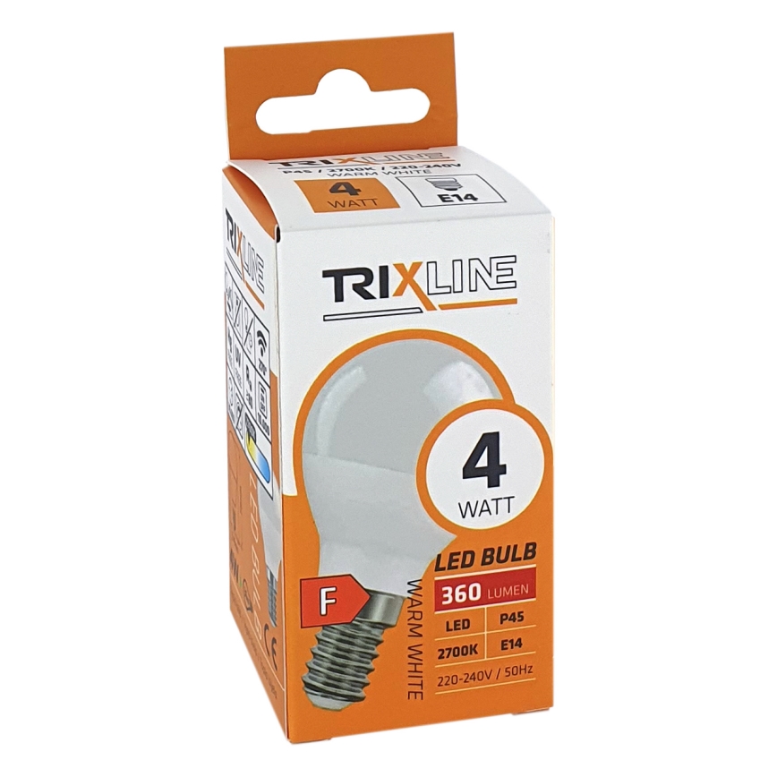 LED Żarówka P45 E14/4W/230V 2700K