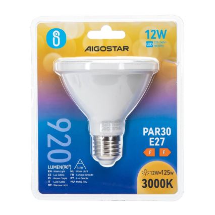 LED Żarówka PAR30 E27/12W/230V 3000K - Aigostar