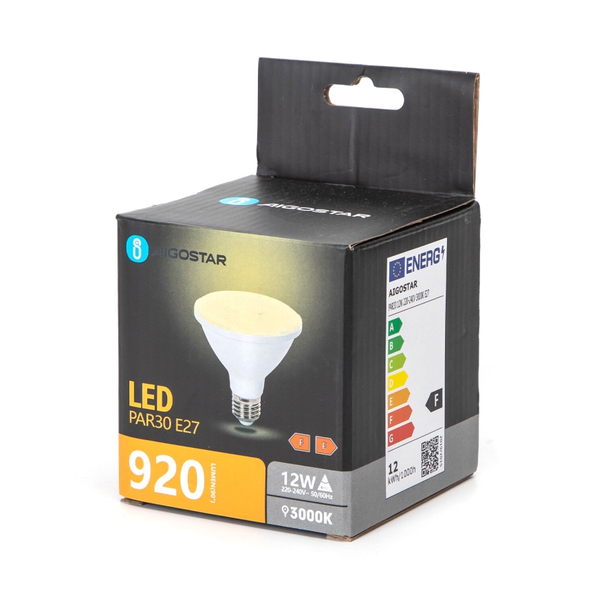 LED Żarówka PAR30 E27/12W/230V 3000K - Aigostar
