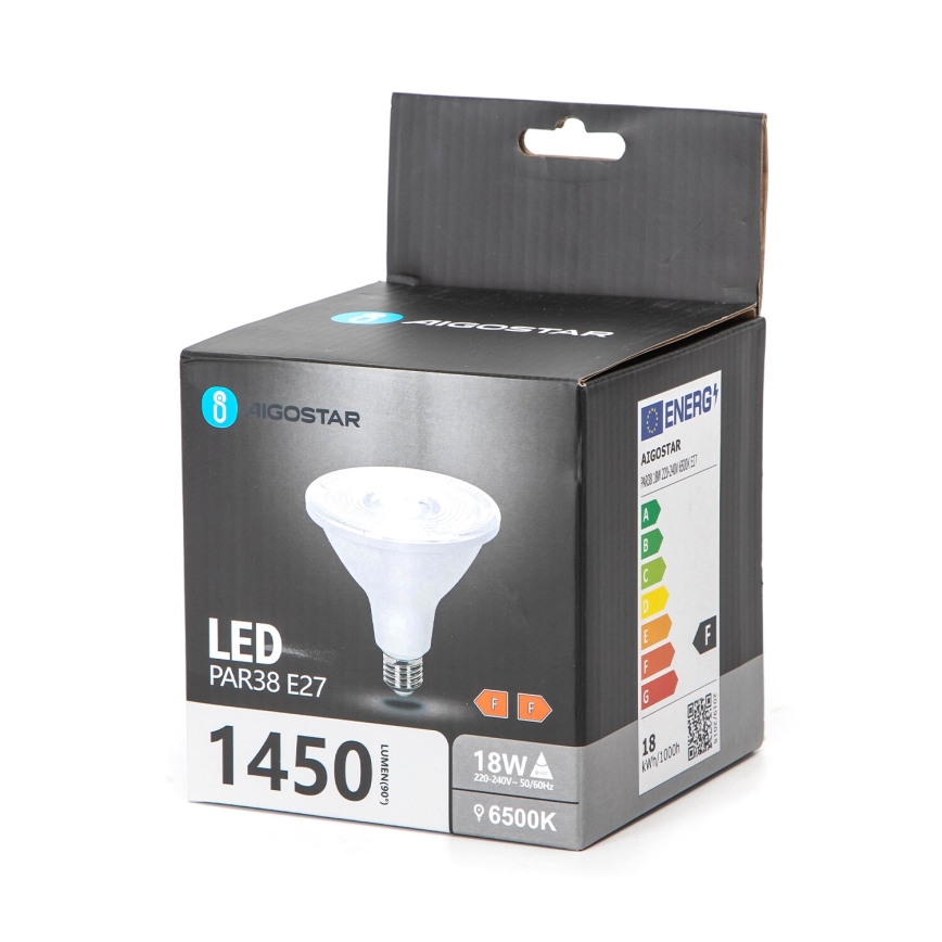 LED Żarówka PAR38 E27/18W/230V 6500K - Aigostar