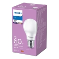 LED Żarówka Philips A60 E27/8W/230V 3000K