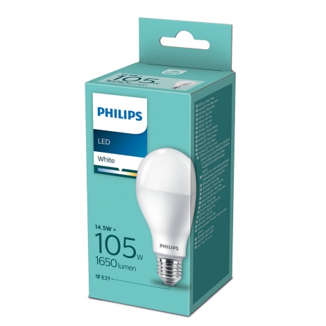 LED Żarówka Philips A67 E27/14,5W/230V 3000K