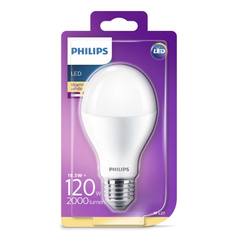 LED Żarówka Philips A67 E27/18,5W/230V