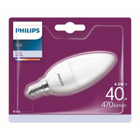LED Żarówka Philips B35 E14/4,5W/230V 4000K