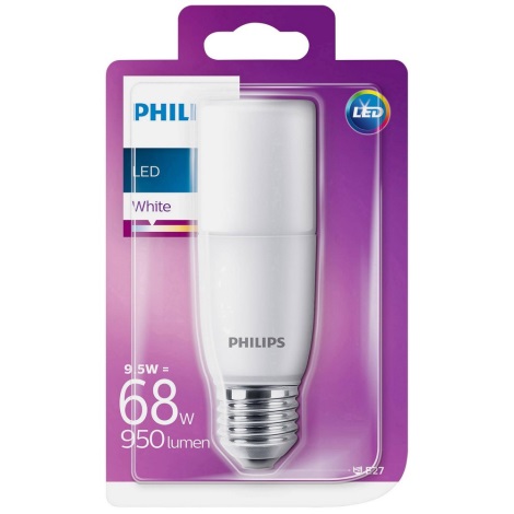 LED Żarówka Philips E27/9,5W/230V 3000K