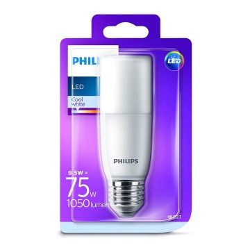 LED Żarówka Philips E27/9,5W/230V 4000K