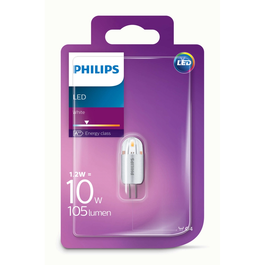 LED żarówka Philips G4/1,2W/12V - CAPSULE