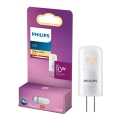 LED Żarówka Philips G4/1W/12V 2700K
