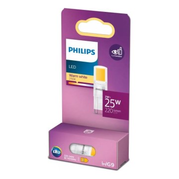 LED Żarówka Philips G9/2W/230V 2700K