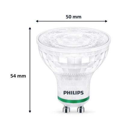 LED Żarówka Philips GU10/2,4W/230V 4000K