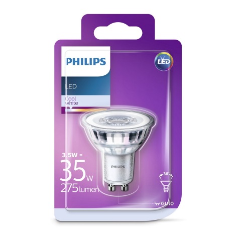 LED Żarówka Philips GU10/3,5W/230V 4000K
