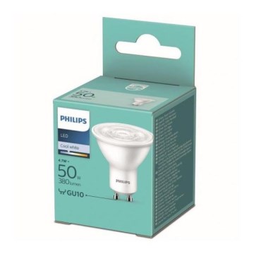 LED Żarówka Philips GU10/4,7W/230V 4000K