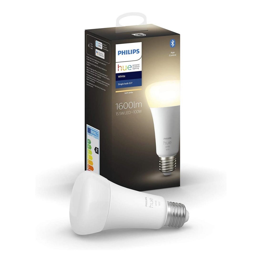 LED Żarówka Philips Hue WHITE E67 E27/15,5W/230V