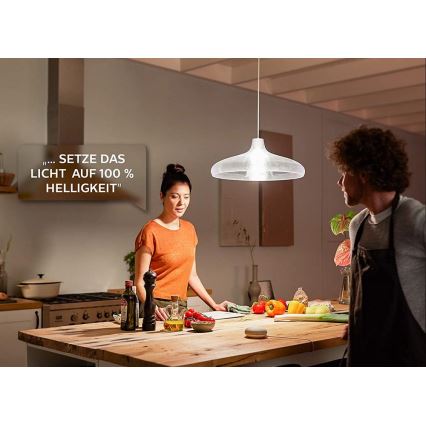 LED Żarówka Philips Hue WHITE E67 E27/15,5W/230V