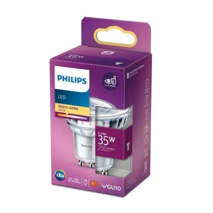 LED Żarówka Philips PAR16 GU10/3,5W/230V 2700K