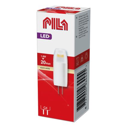 LED Żarówka Philips Pila G4/1,8W/12V 2700K