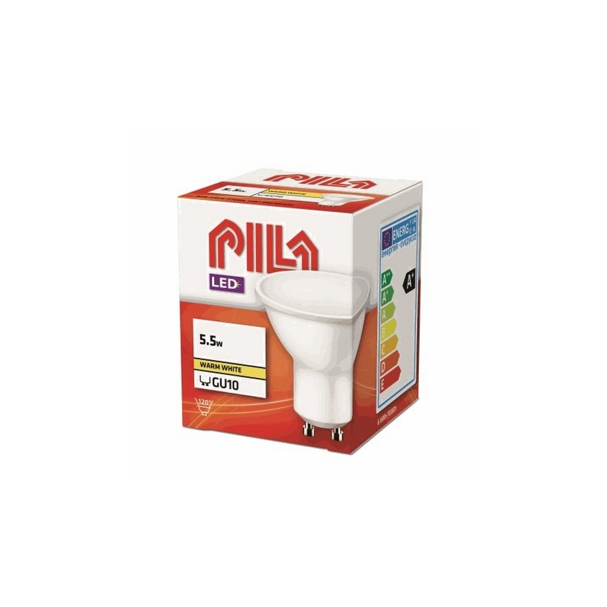 LED Żarówka Philips Pila GU10/5,5W/230V 2700K