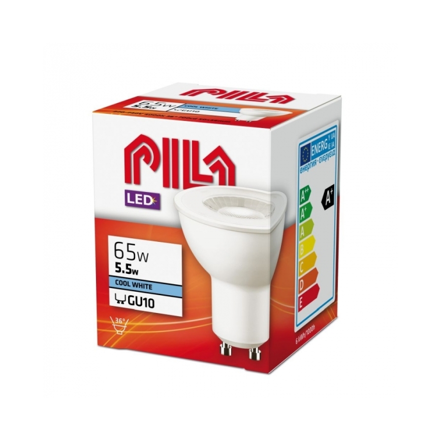 LED Żarówka Philips Pila PAR16 GU10/5,5W/230V 4000K