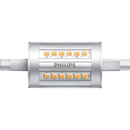 LED Żarówka Philips R7s/7,5W/230V 4000K 78 mm