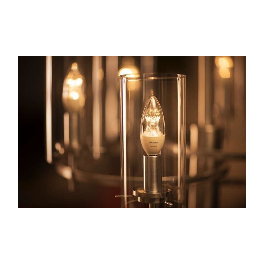 LED Żarówka Philips SCENE SWITCH B38 E14/5,5W/230V 2200K-2700K